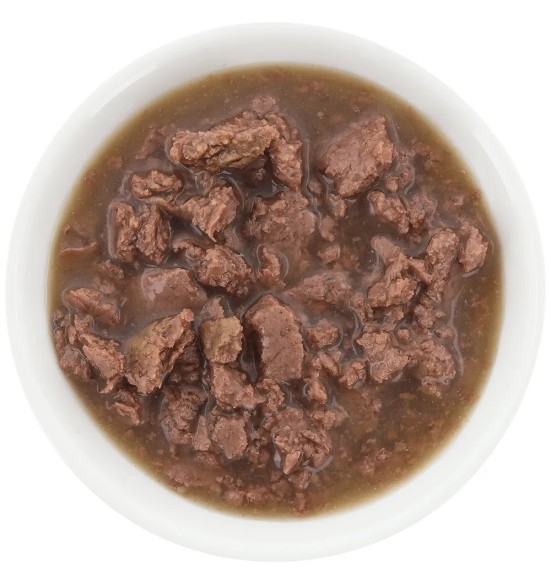 Pawsome! einekotike kassidele, lõhetükid kastmes, teraviljavaba kassikonserv