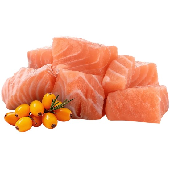 Pawsome! консервированный корм для котят в пакетике, кусочки лосося в соусе, беззерновой