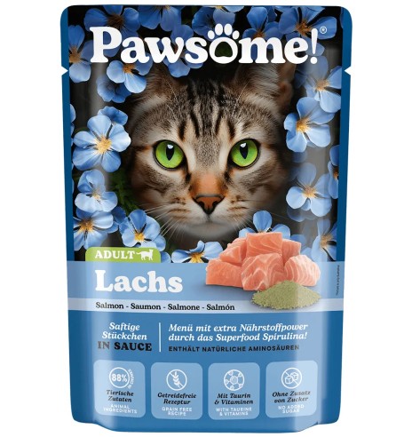 Pawsome! einekotikesed kassidele, MIX neljane...