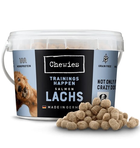 Chewies koerte treeningmaius lõhega Trainings-Happen, teraviljavaba, monoproteiin (Pets Nature)