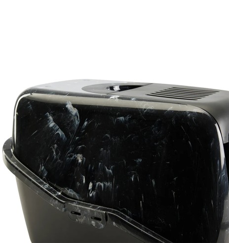 Кошачий туалет, чёрный мрамор Nestor Marble...