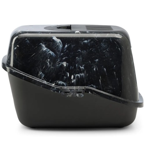 Kassi liivakast, must marmor Nestor Marble (Savic)