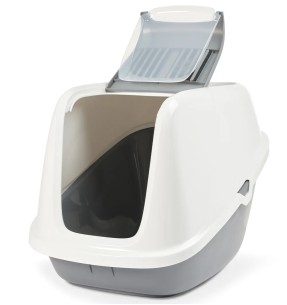 Savic Nestor Corner nurgatualett kassile, valge-hall–Kinnised liivakastid–Savic–Valgekihv 2