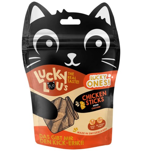 Лакомые палочки для кошек Lucky Ones с мясом...