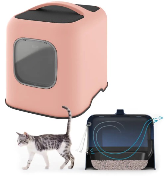 Smart Olimpia kassi liivakast kinnine, roosa (GimCat)