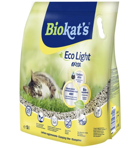 TOFU kassiliiv Biokat's Eco Light Extra, aktiivsöega, 5 liitrit