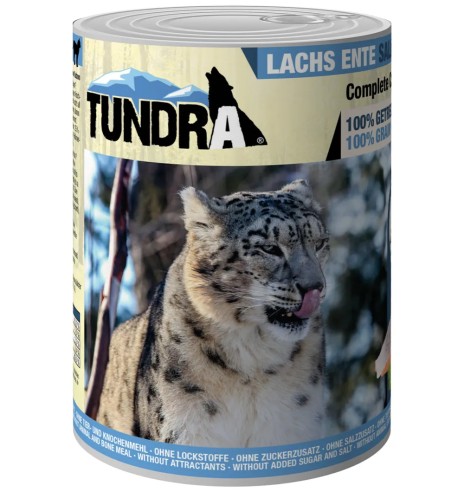 Консервы для кошек TUNDRA с мясом лосося и утки