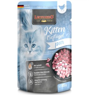 LEONARDO Drink & Care Beauty бульон консервированный для кошек, с курицей, в пакетике – Консервы для кошек – LEONARDO – Valgekihv