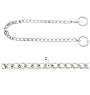 Kaelakett koerale kroomitud terasest, 2–4 mm (Doogy)–Kaelaketid–Doogy–Valgekihv 2