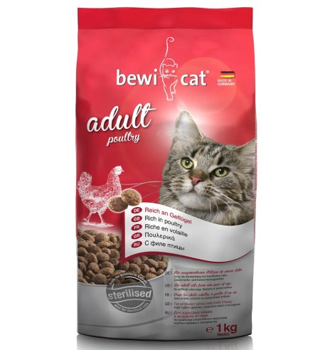 BEWI CAT корм сухой с мясом птицы для кошек