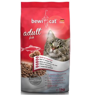 BEWI CAT сухой корм для кошек с морской рыбой 2