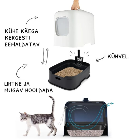 Smart Olimpia kassi liivakast kinnine, tumehall (GimCat)