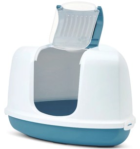 Savic Nestor закрытый кошачий туалет, мокка гранит - тёплый серый – Kinnised liivakastid – Savic – Valgekihv 2