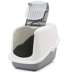 Kraapimispuu kassile, pesa ja mänguasjaga Economical Cat Tree with Cave /Toy (Pawise)–Ronimispuud–Pawise–Valgekihv 2