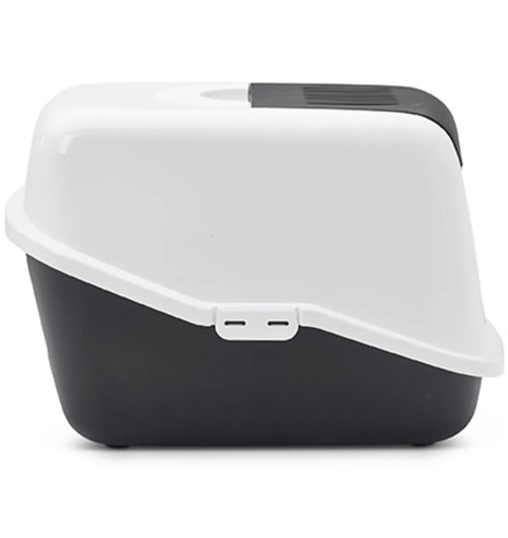 Savic Nestor kassi liivakast kinnine, valge-must