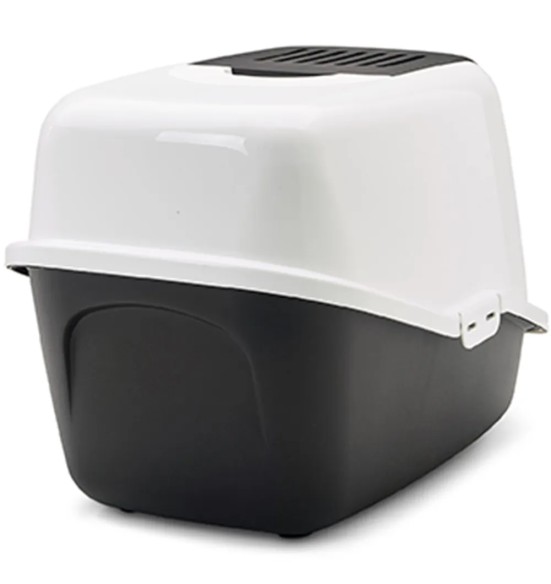 Savic Nestor kassi liivakast kinnine, valge-must