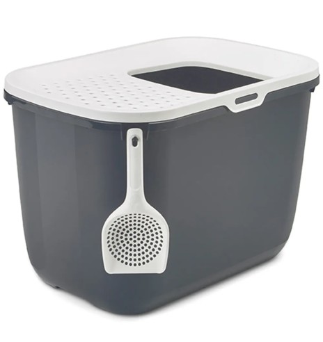 Savic HOP IN liivakast kassile, valge-antratsiit