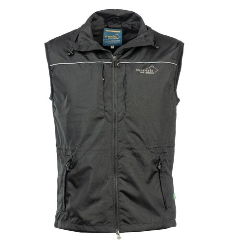 Vest unisex, tuultpidav, must Jumper (Arrak)