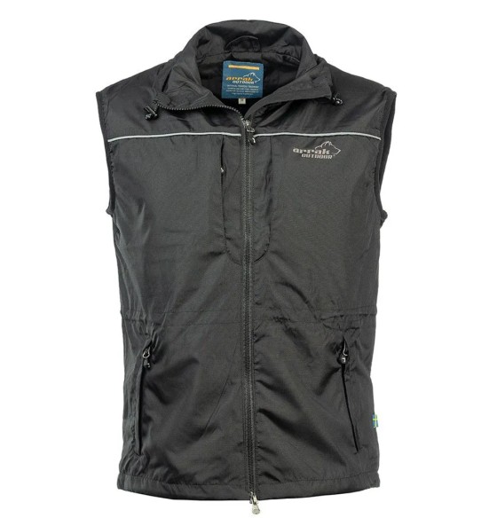Vest unisex, tuultpidav, must Jumper (Arrak)