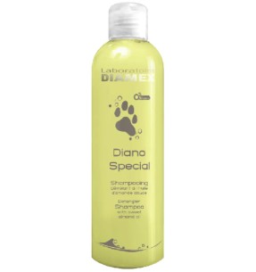 Шампунь Super White, для собак с белой шерстью, восстанавливает естественный цвет, уменьшает желтизну (Diamex) – Šampoonid – Diamex – Valgekihv