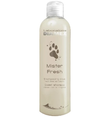 Koera šampoon Mister Fresh, annab karvastikule kauakestva lõhna (Diamex)