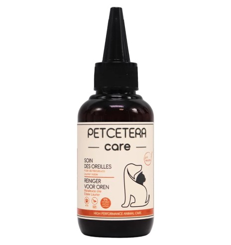 Средство для чистки ушей для собак и кошек с маслом чайного дерева и лавра (Petcetera - care)