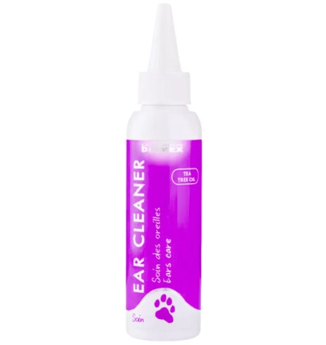 Koera kõrvapuhastusvahend, õrnatoimeline, teepuuõliga (Diamex)