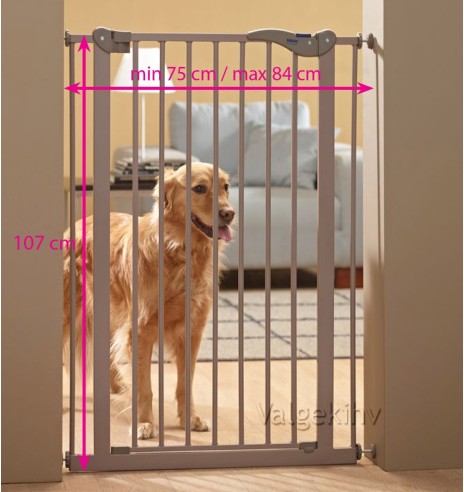 Värav lemmikloomale, kõrgus 75 cm