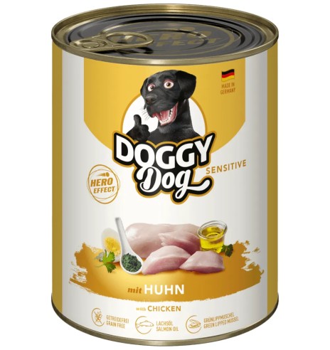 DOGGY Dog консервированный корм с курицей для...