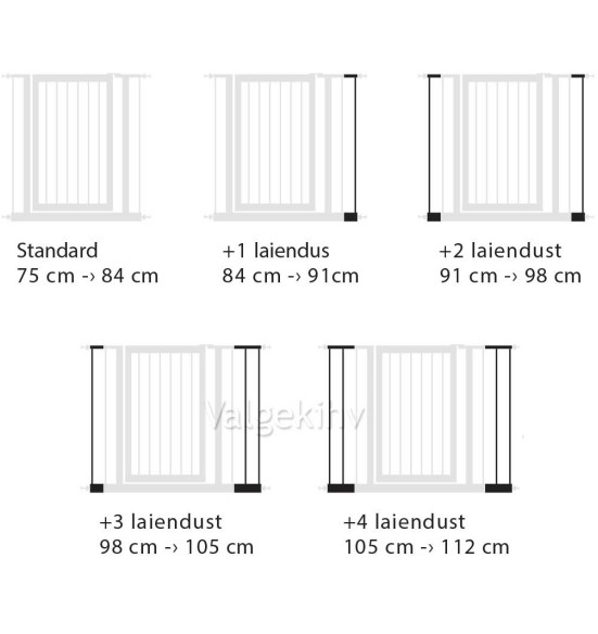 Калитка для ограничения передвижения собаки, высота 75 и 107 см (Savic)