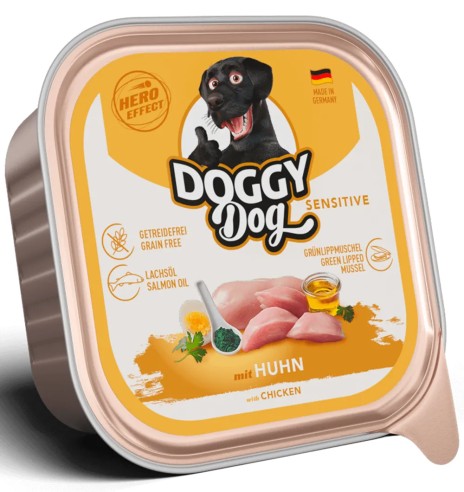 DOGGY Dog консервы с курицей для собак с чувствительным пищеварением