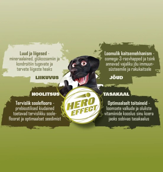 DOGGY Dog koera konserv, lamba- ja jäneseliha koos bataadi ja hernestega, einekausike