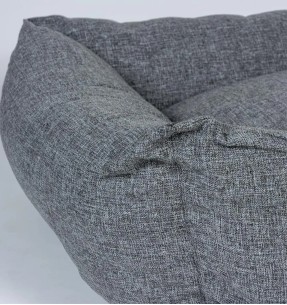 Лежанка для собак с съёмной мягкой подушкой, тёмно-серая, Duratex (Duvoplus) – Pesad – Duvoplus – Valgekihv 2