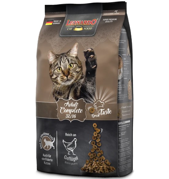 LEONARDO CLASSIC Complete 32/16 kuivtoit kassidele