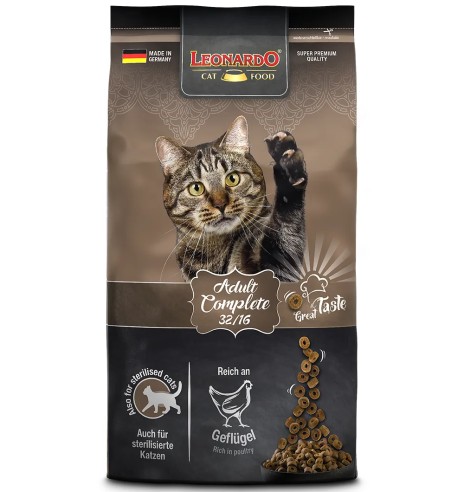 LEONARDO CLASSIC Complete 32/16 kuivtoit kassidele