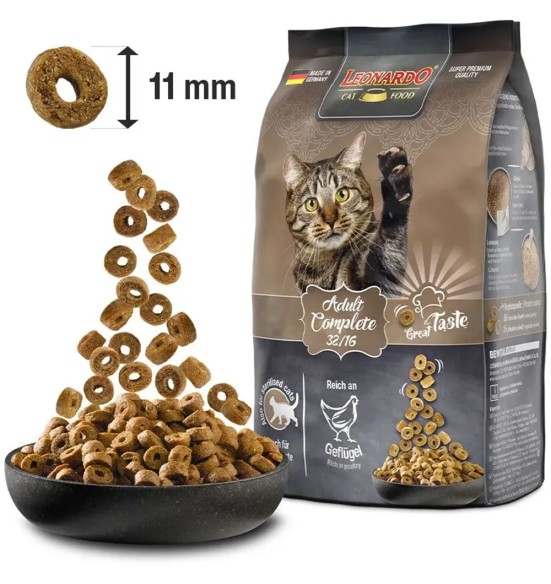 LEONARDO CLASSIC Complete 32/16 kuivtoit kassidele