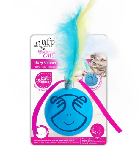 Kassi mänguasi, pöörlev pall Dizzy Spinner (AFP...