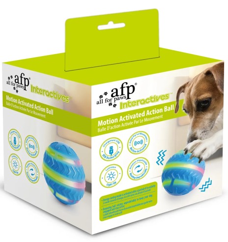 Koera mänguasi, liikumisanduriga iseveerev pall...