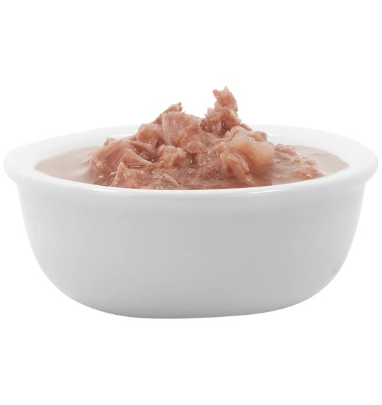 Lucky Lou Extra Food tuunikala filee õunaga puljongis, teraviljavaba kassieine kotikeses