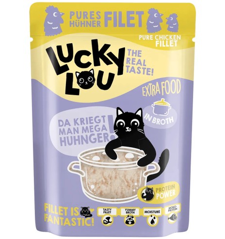 Lucky Lou Extra Food kanafilee puljongis, teraviljavaba kassieine kotikeses