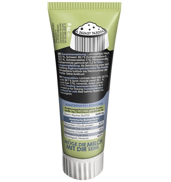 Lucky Lou pasta-maius kassile, piima ja naistenõgesega