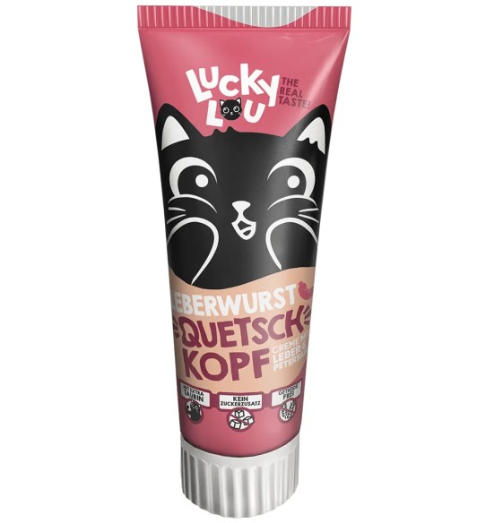 Паста-лакомство для кошек Lucky Lou с печенью и петрушкой