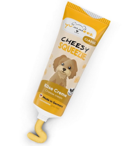 Yummeez Classic pasta-maius koerale, Edam juustuga (Cheesy Squeezie)