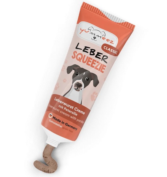 Yummeez Classic pasta-maius koerale, maksa ja peterselliga (Liver Squeezie)