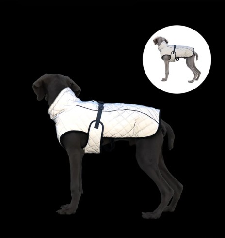 Куртка для собак из светоотражающего материала,...