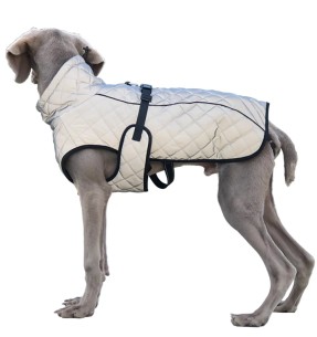 Куртка для собак из светоотражающего материала, серая... 2