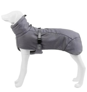 Теплая зимняя куртка для собак, двусторонняя, желтая Puffer Jacket (Red Dingo) – Soojad joped – Red Dingo – Valgekihv