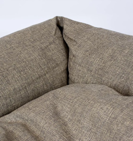 Koerapesa helepruun, pehme ja mugav, eemaldatava kattega Textura ECO (Duvoplus)