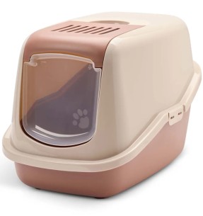 Кошачий туалет, чёрный мрамор Nestor Marble (Savic) – Kinnised liivakastid – Savic – Valgekihv