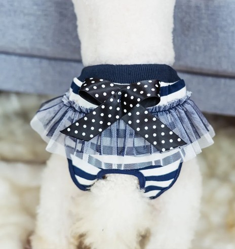 Jooksuaja püksid koertele lipsukesega (VPETBR)